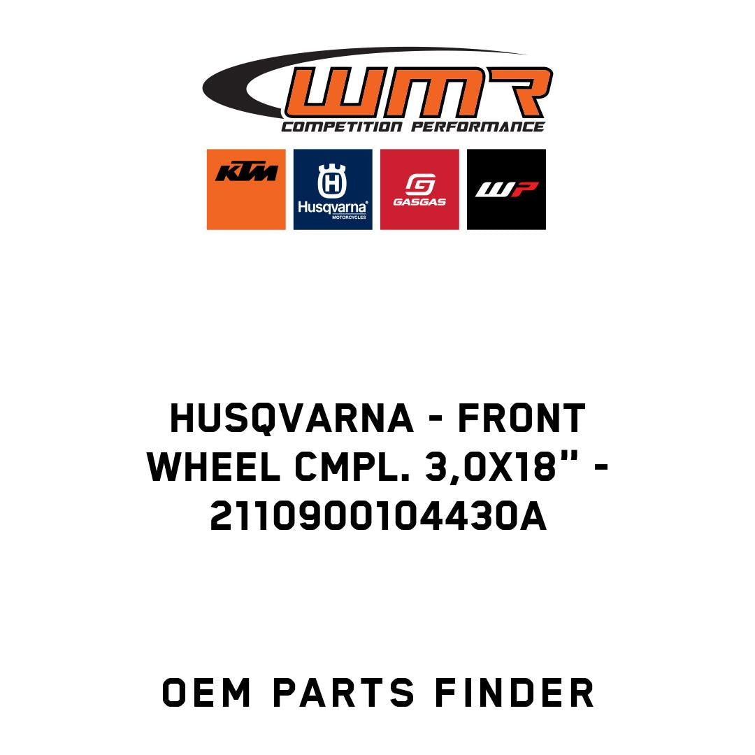 Front wheel cmpl. 3,0x18"