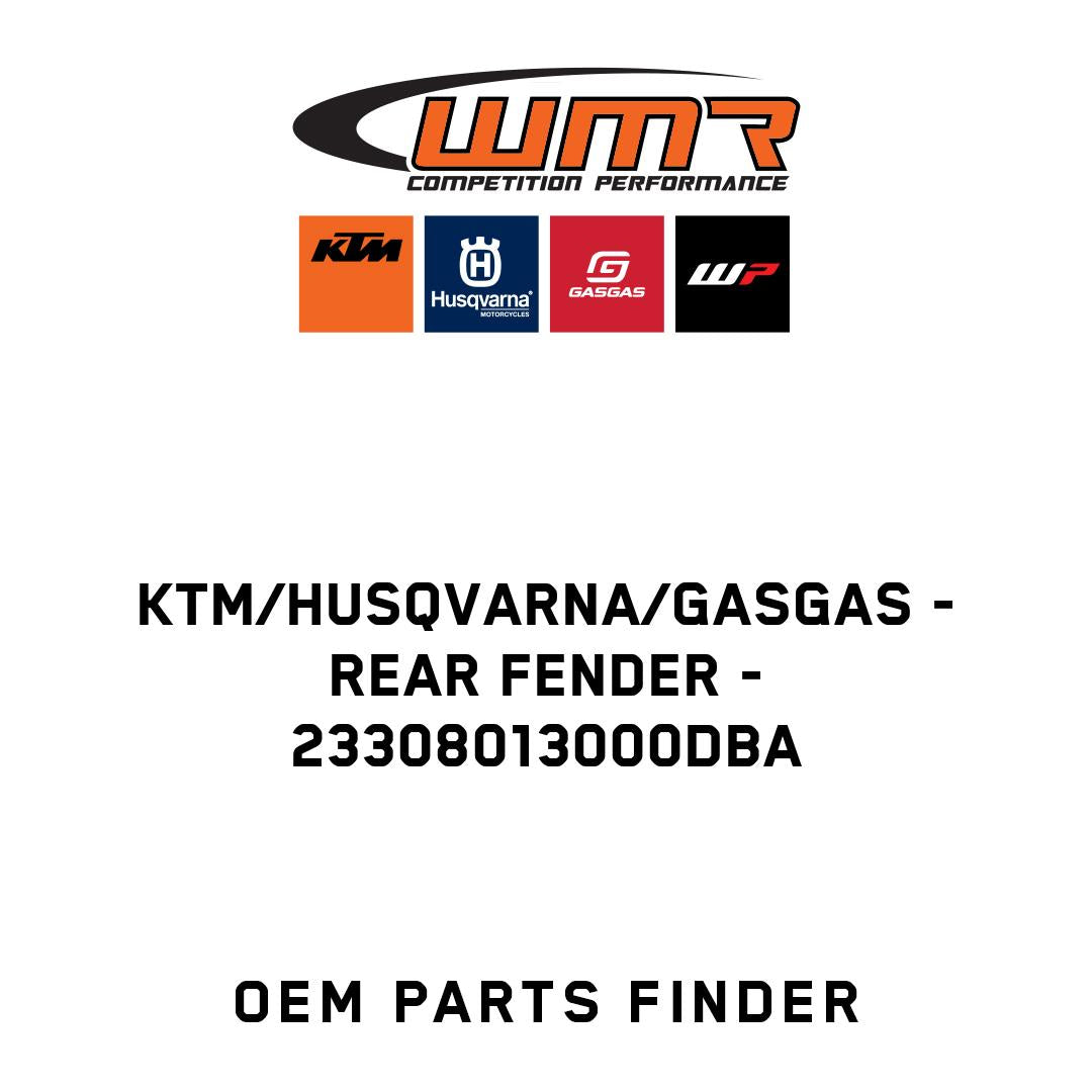 Rear fender