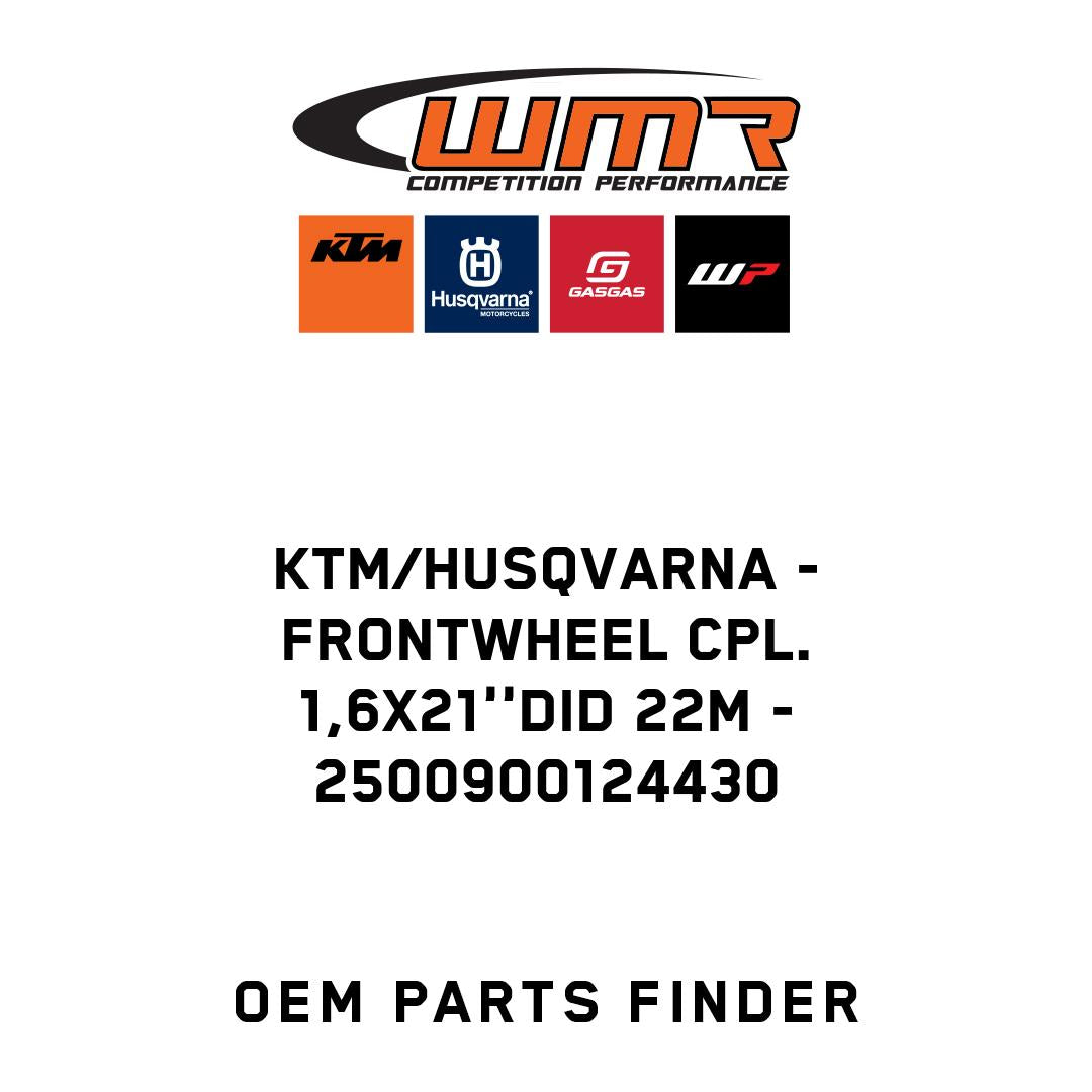 FRONTWHEEL CPL. 1,6X21''DID 22M