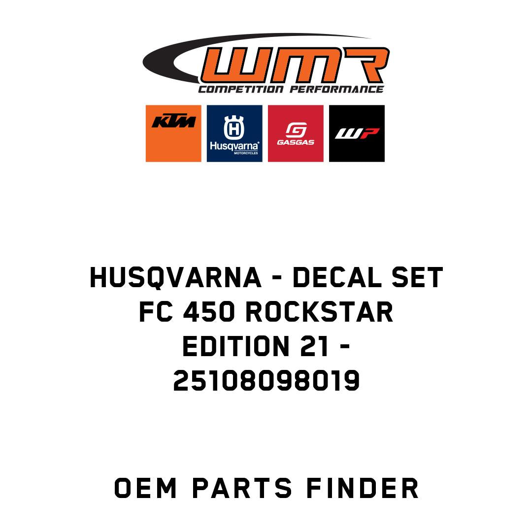 Decal set FC 450 Rockstar Edition 21