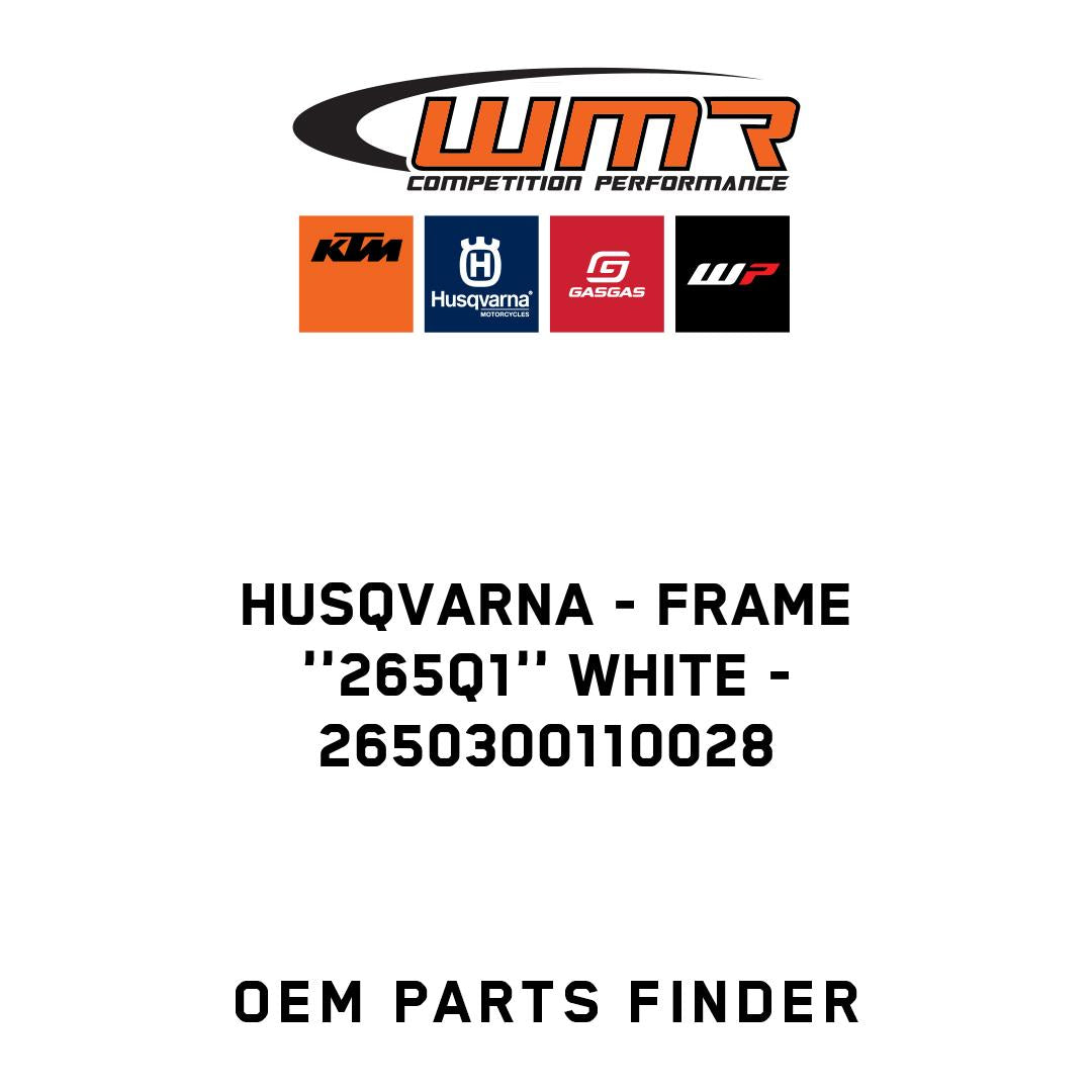 FRAME ''265Q1'' WHITE