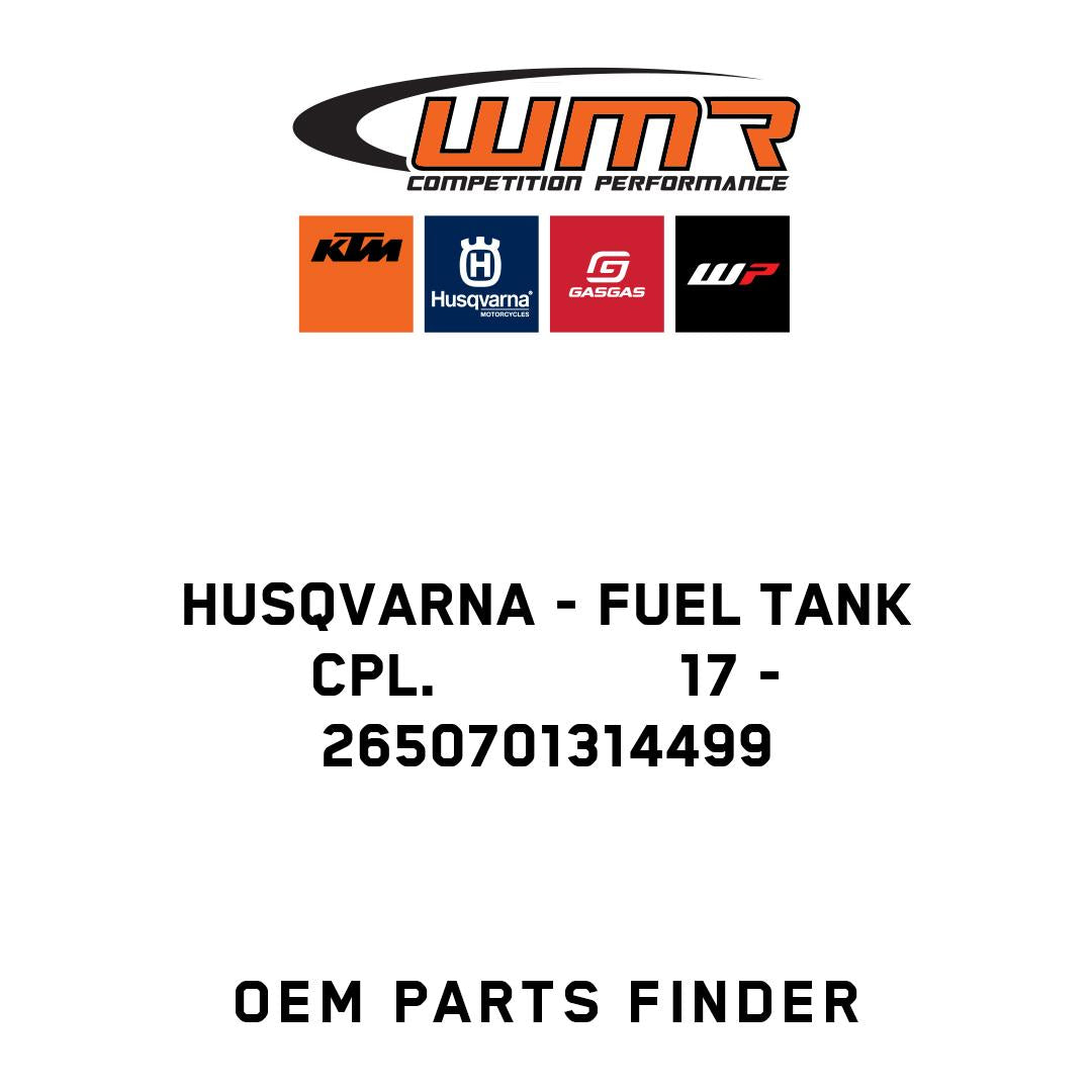 FUEL TANK CPL.              17