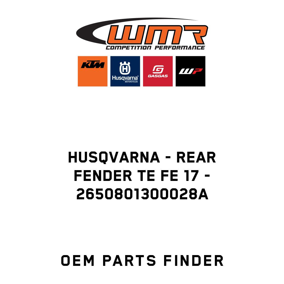 REAR FENDER TE FE 17
