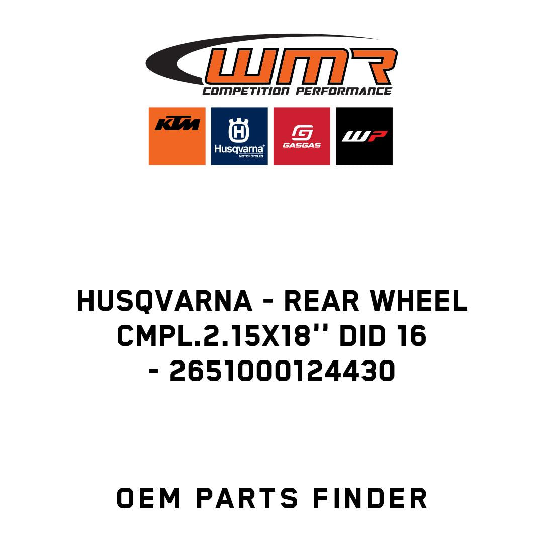 REAR WHEEL CMPL.2.15X18'' DID 16