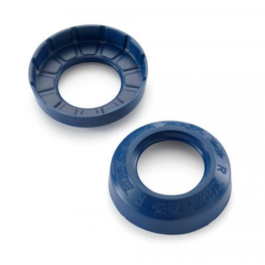 Wheel bearing protection cap set, rear