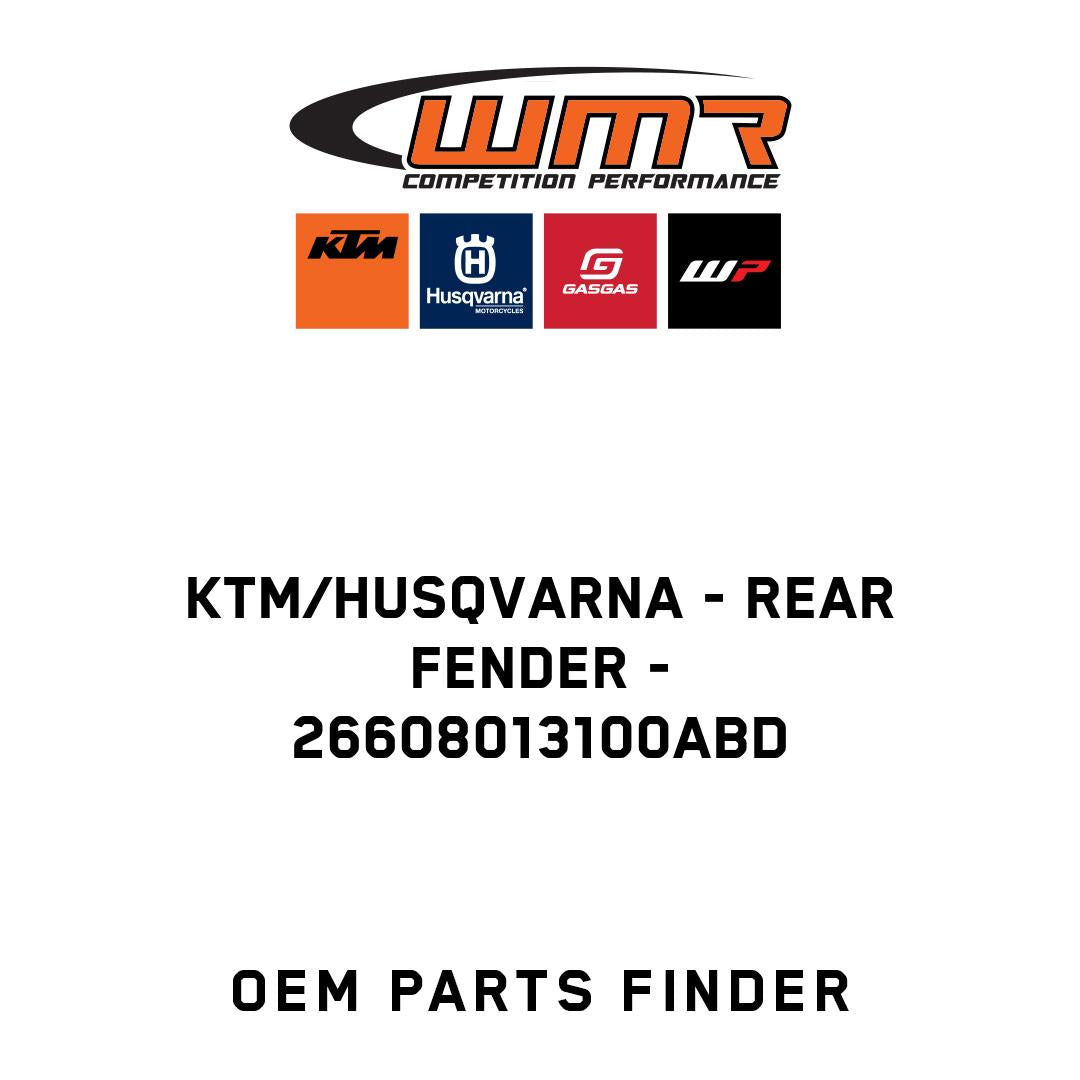Rear fender