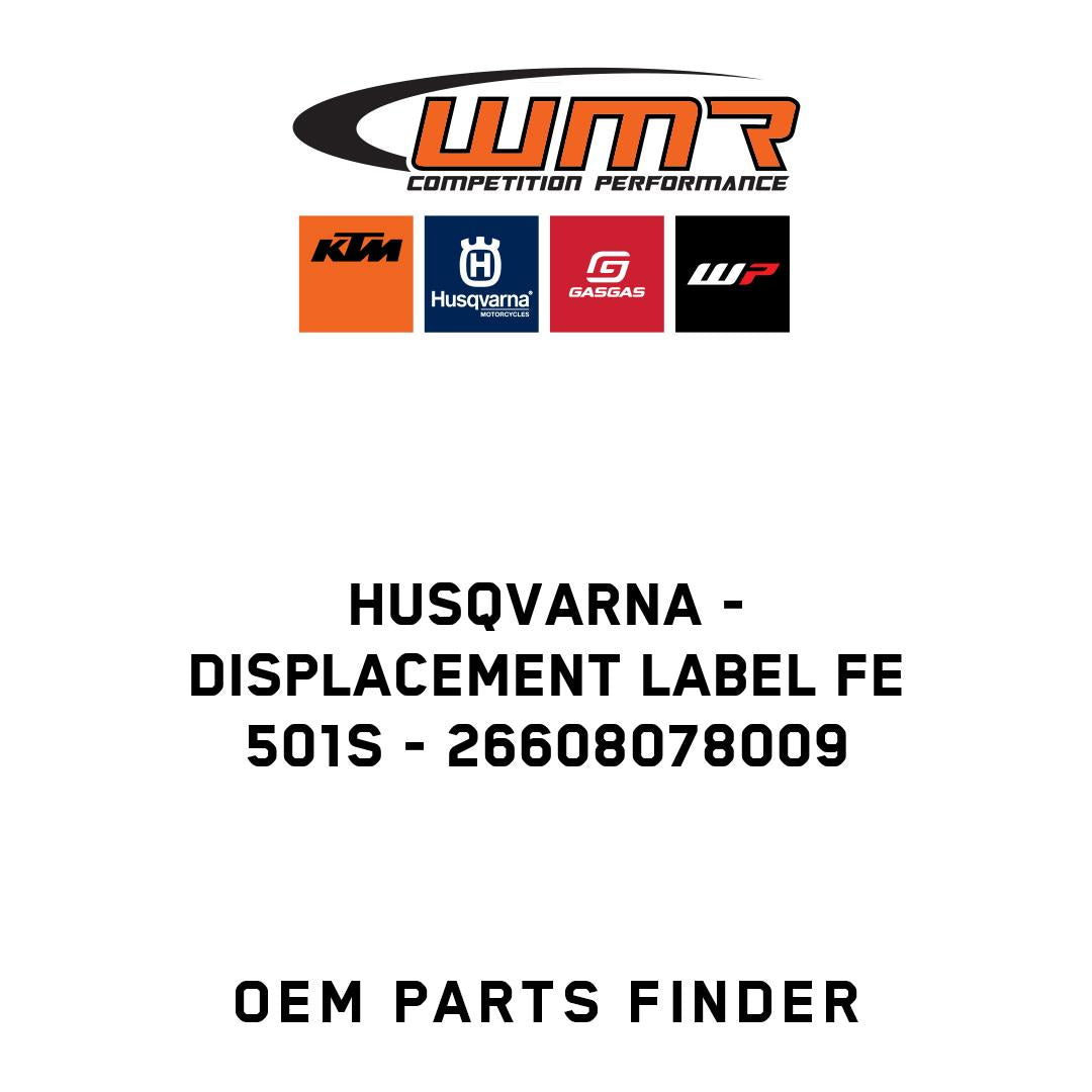 Displacement label FE 501S