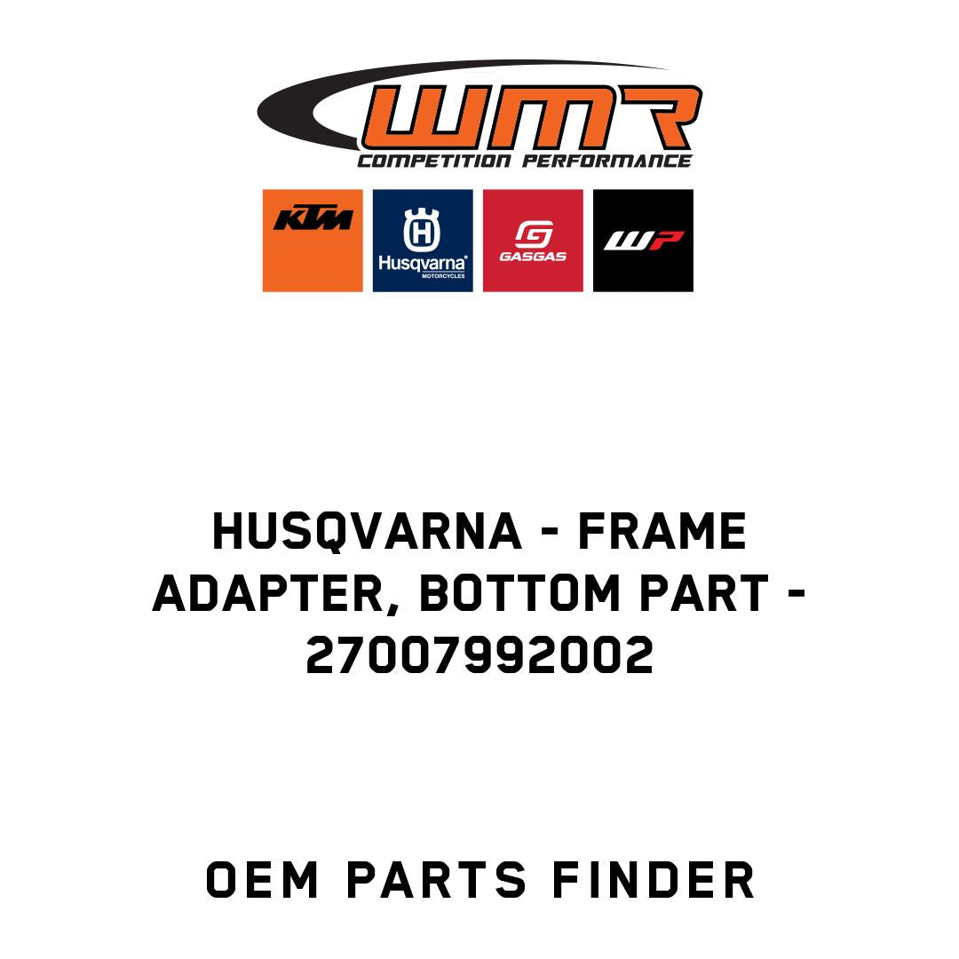 Frame adapter, bottom part