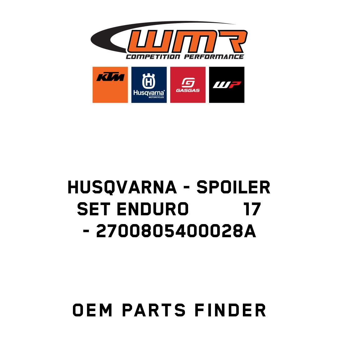 SPOILER SET ENDURO          17