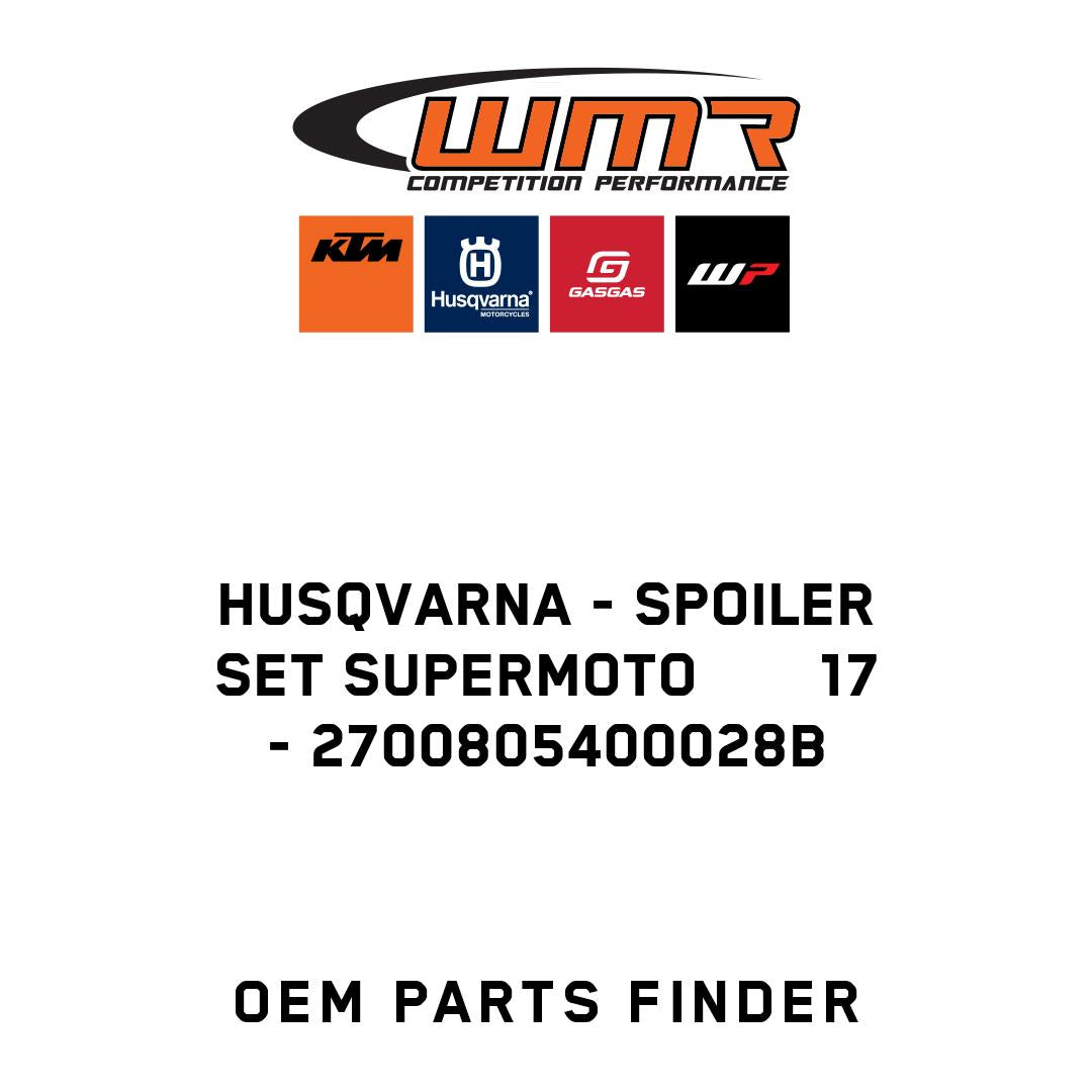 SPOILER SET SUPERMOTO       17