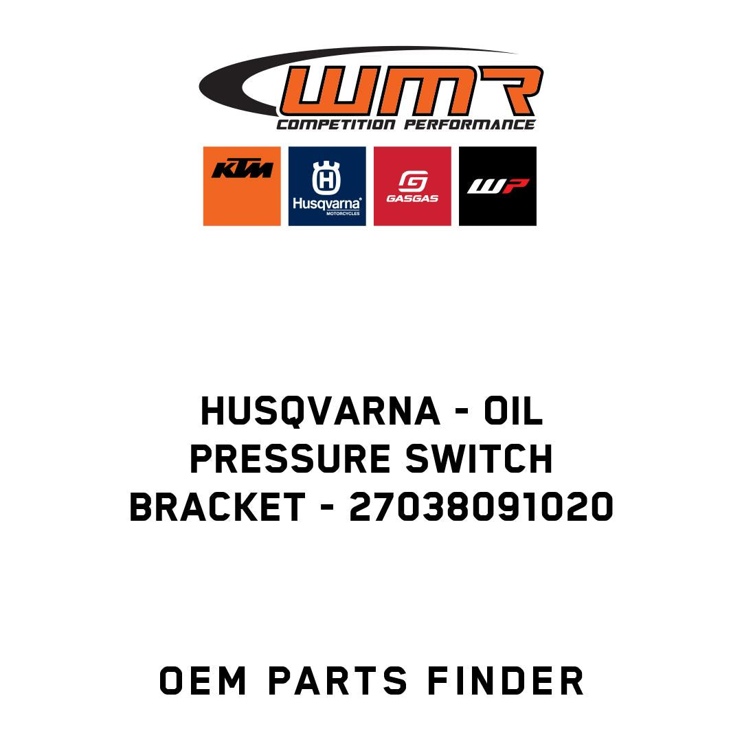 Oil pressure switch bracket