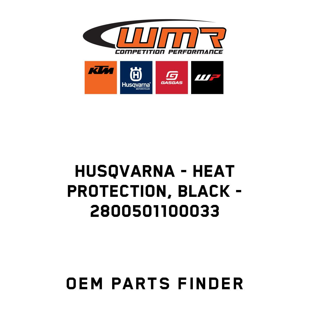 Heat protection, black