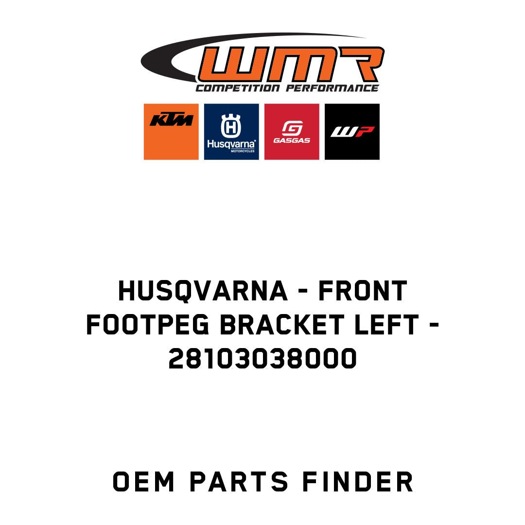 Front footpeg bracket left