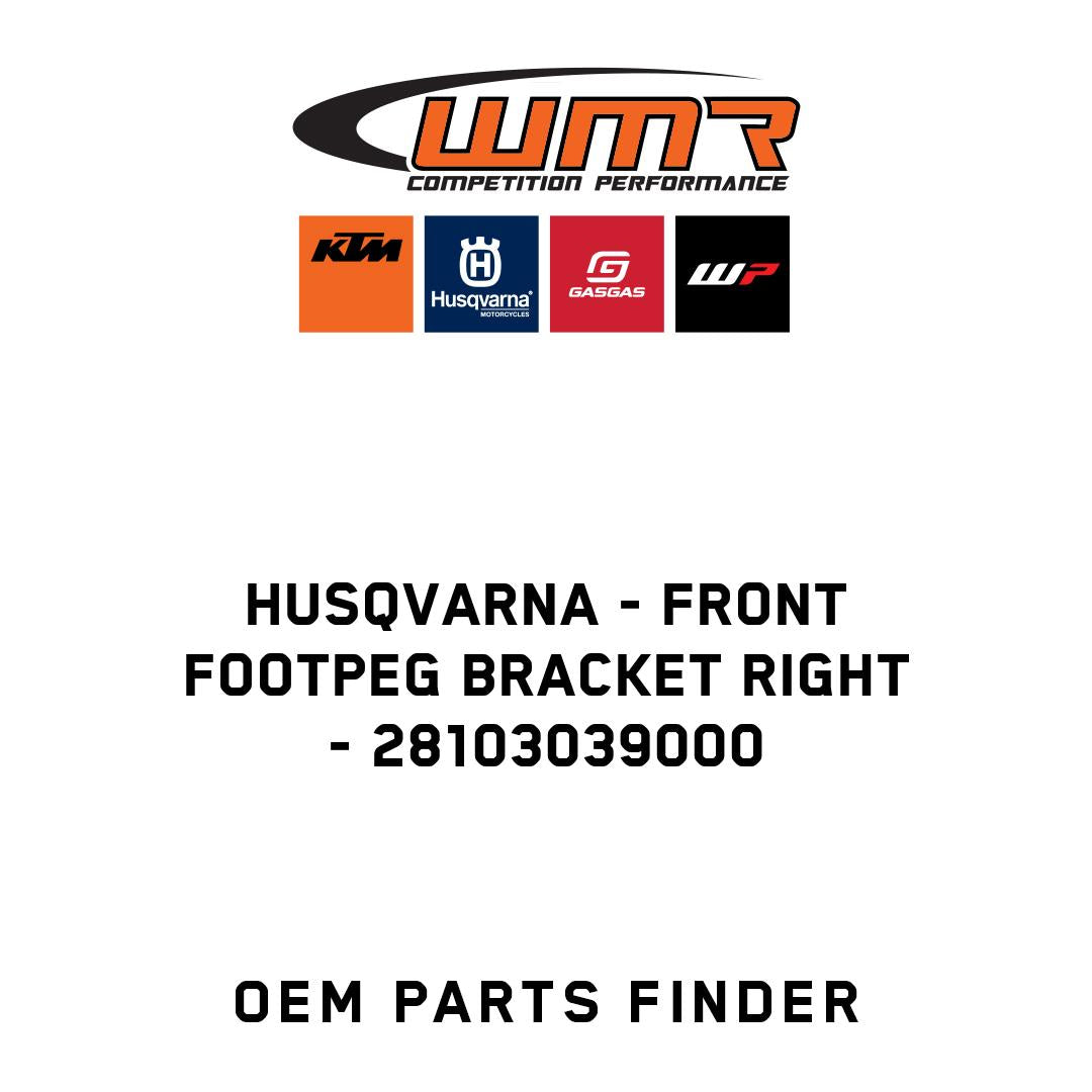 Front footpeg bracket right