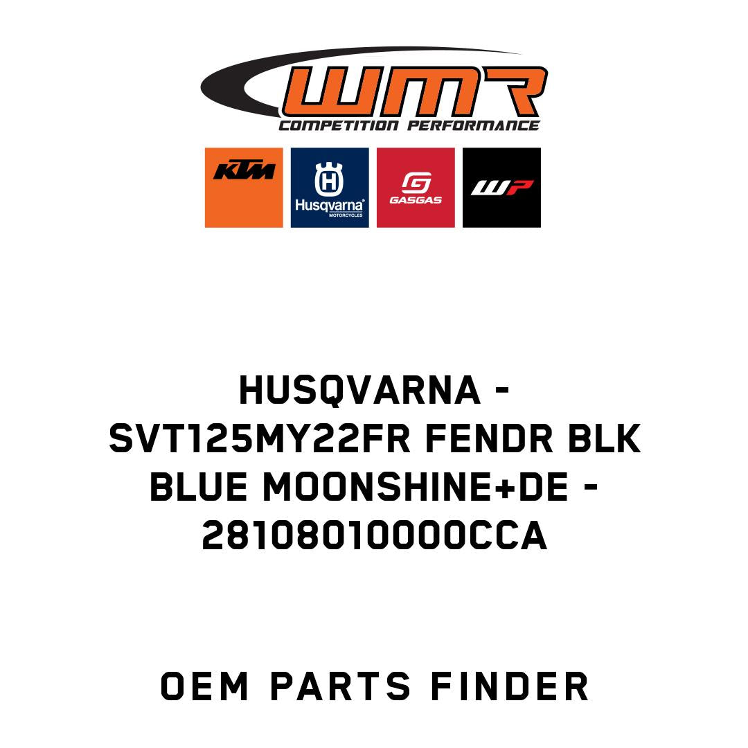 SVT125MY22FR FENDR BLK BLUE MOONSHINE+DE
