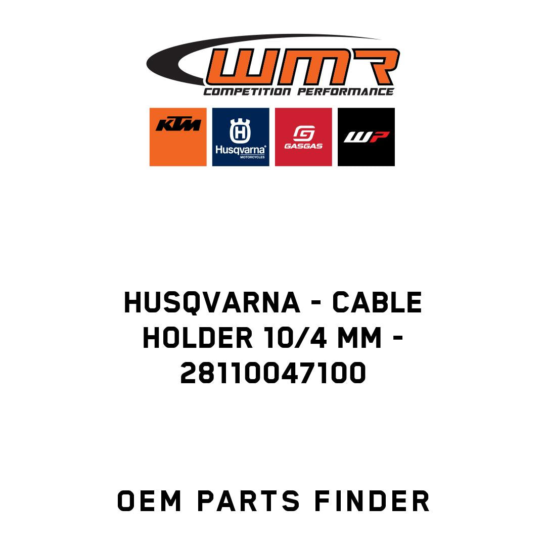 Cable holder 10/4 mm