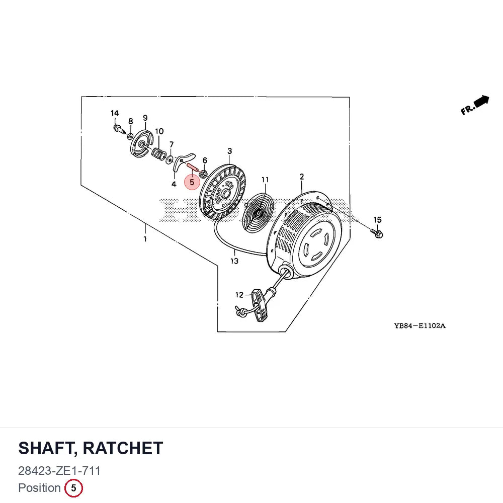 SHAFT, RATCHET