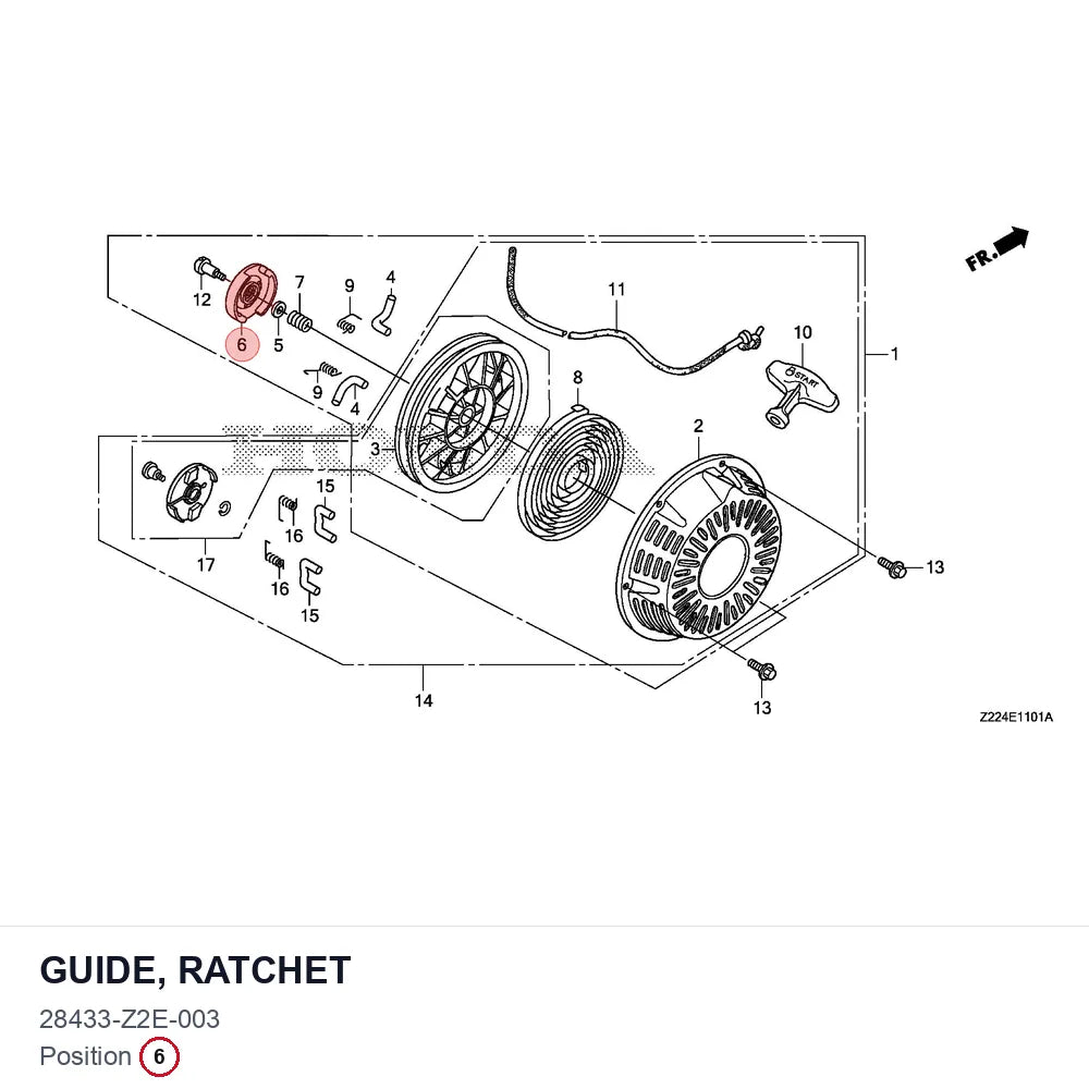 GUIDE, RATCHET