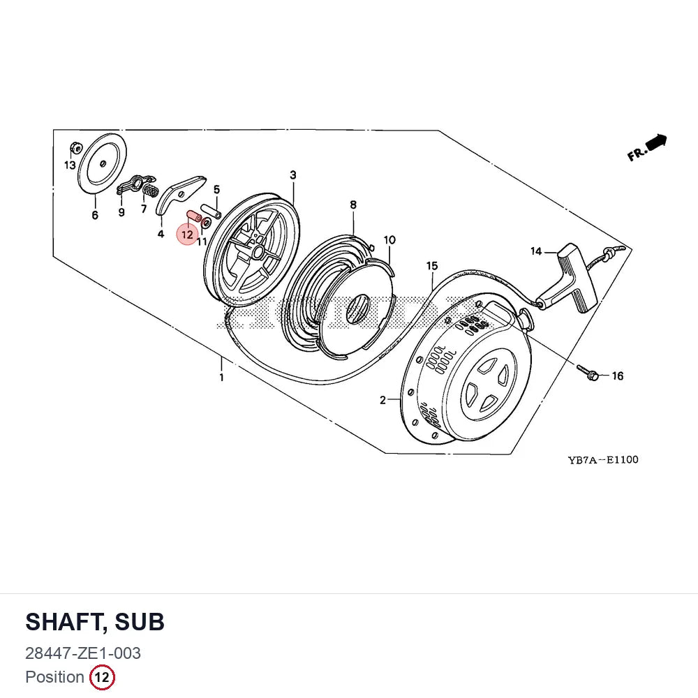 SHAFT, SUB