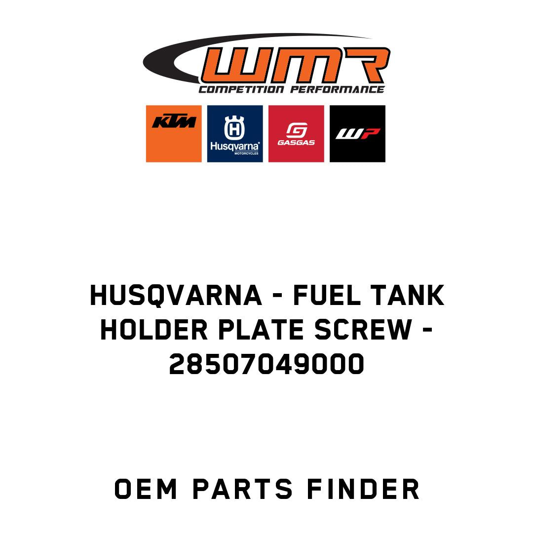 fuel tank holder plate screw