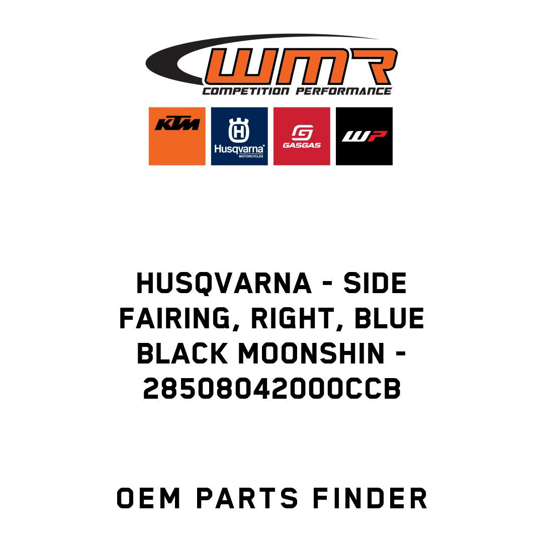 Side fairing, right, blue black moonshin
