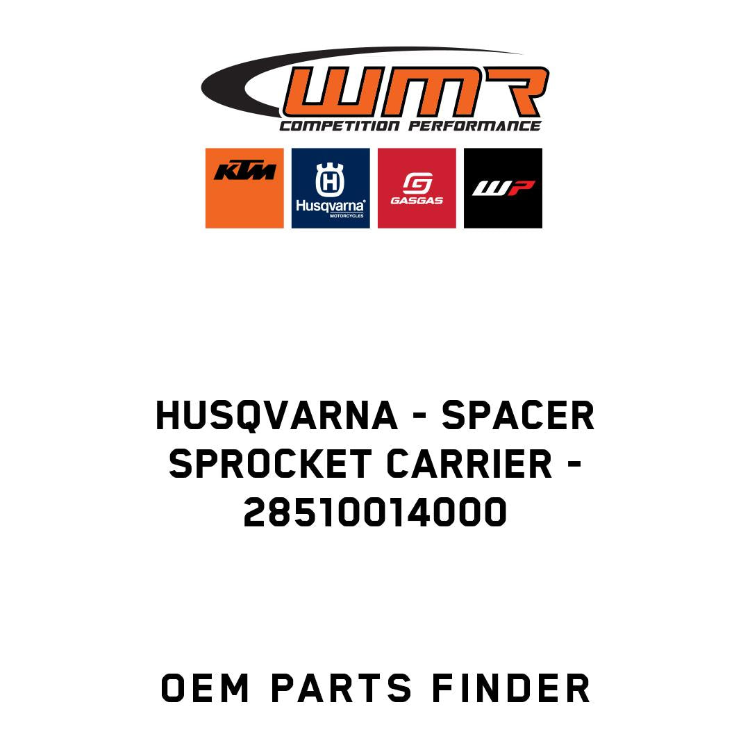 spacer sprocket carrier