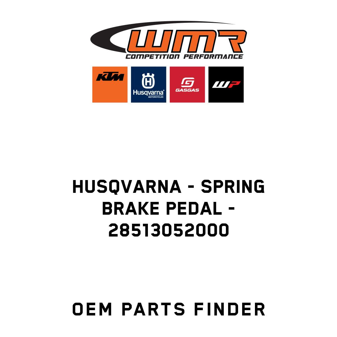 Spring brake pedal