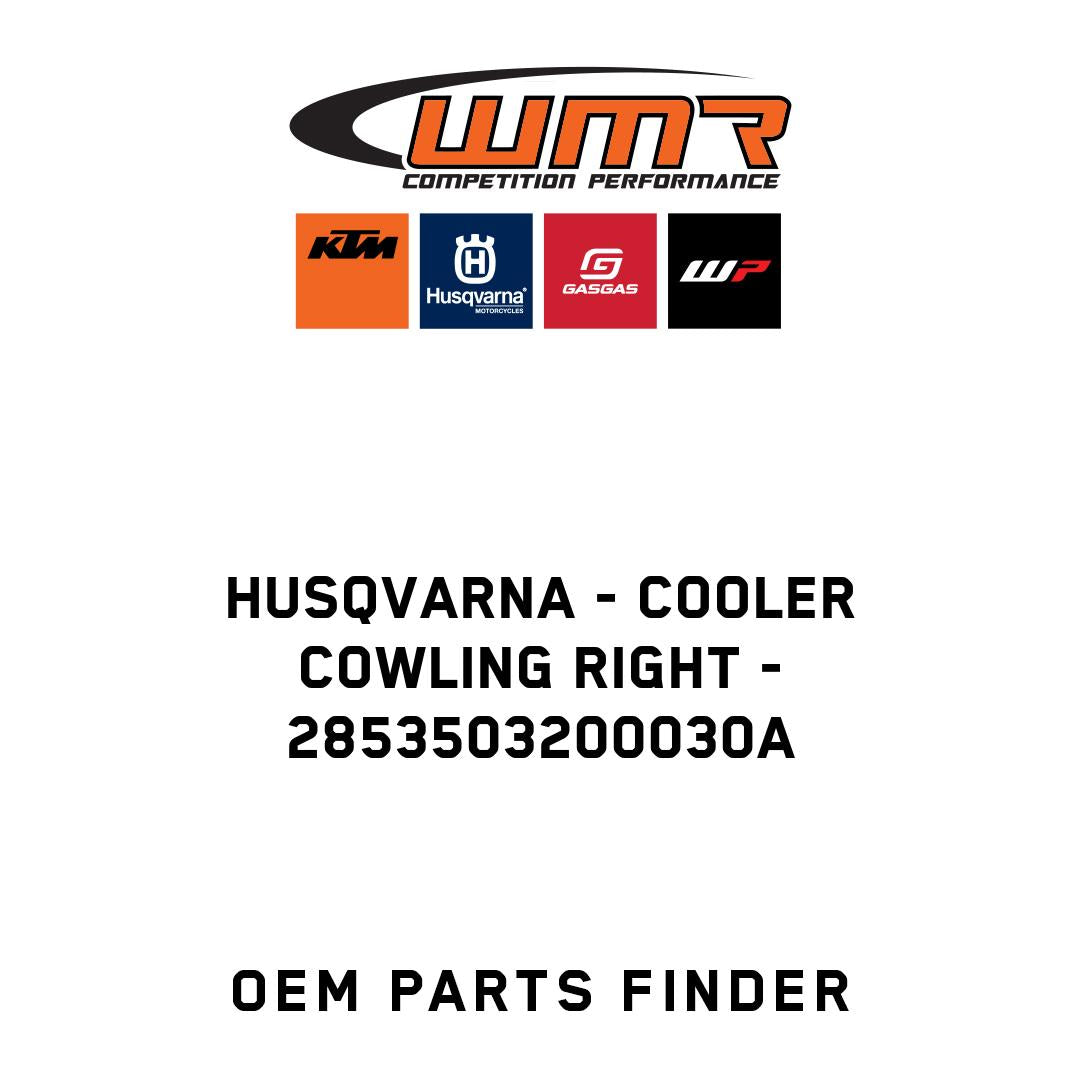 Cooler Cowling right