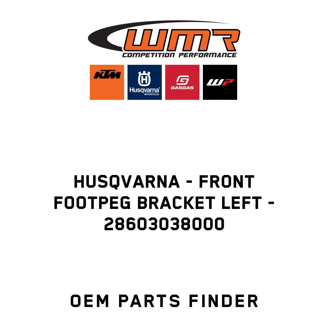 Front footpeg bracket left