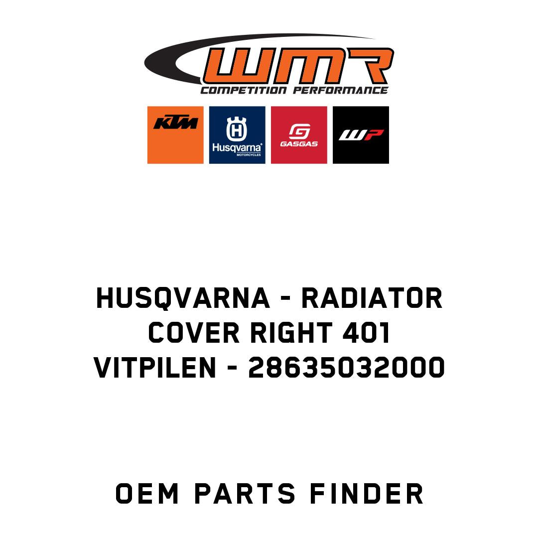 Radiator cover right 401 Vitpilen