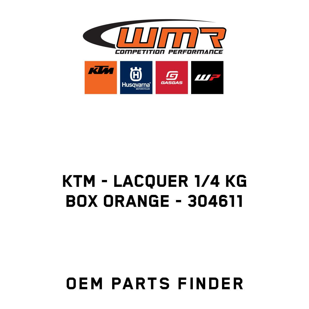 LACQUER 1/4 KG BOX ORANGE