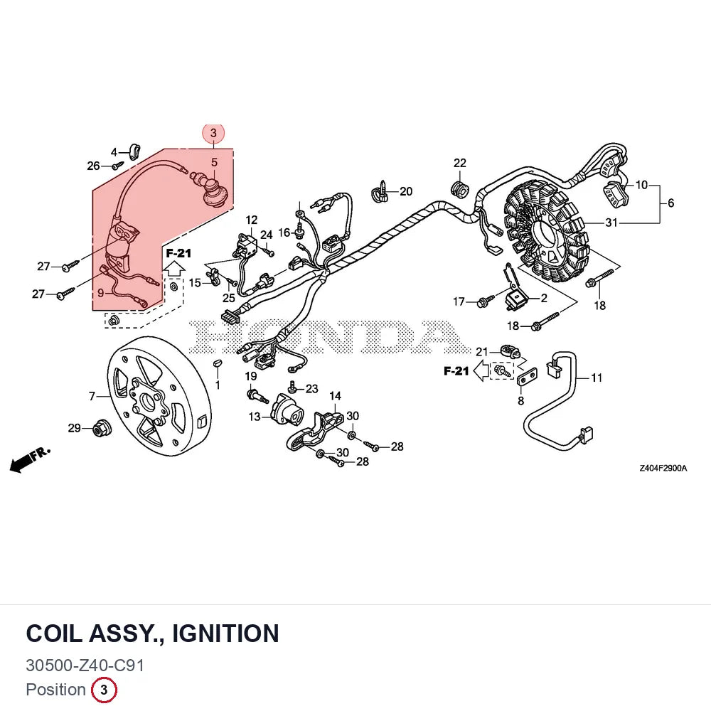 COIL ASSY., IGNITION