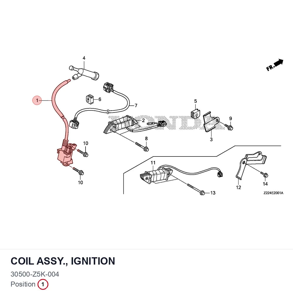 COIL ASSY., IGNITION