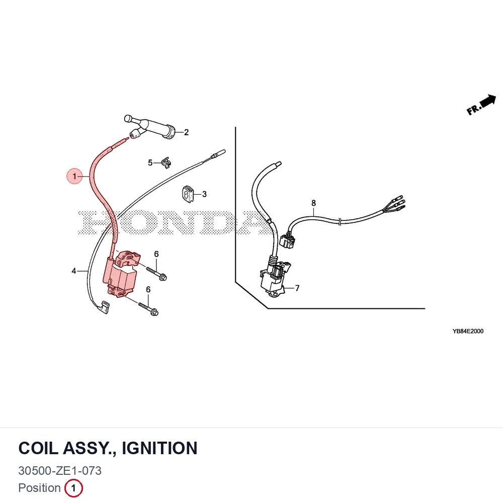 COIL ASSY., IGNITION