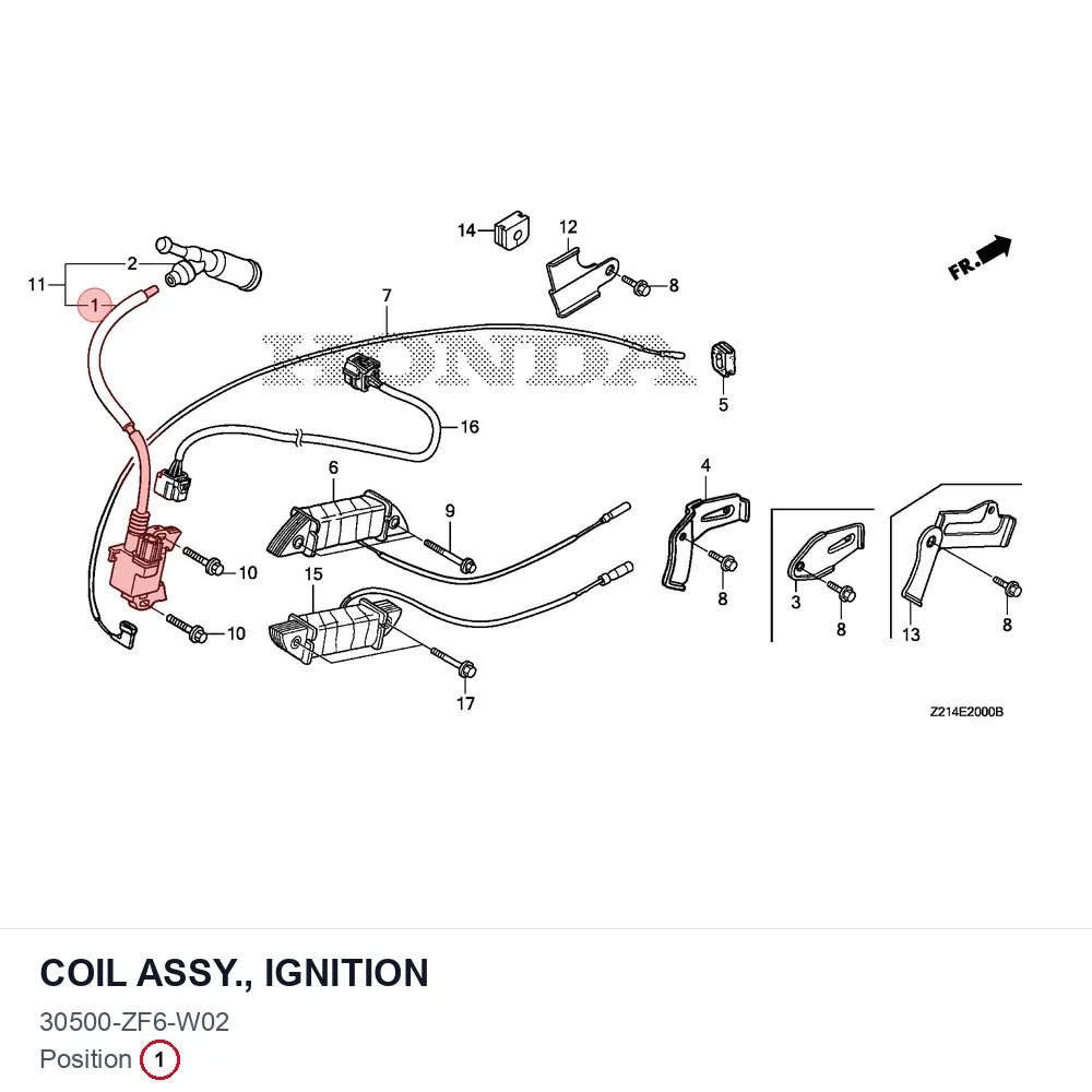 COIL ASSY., IGNITION