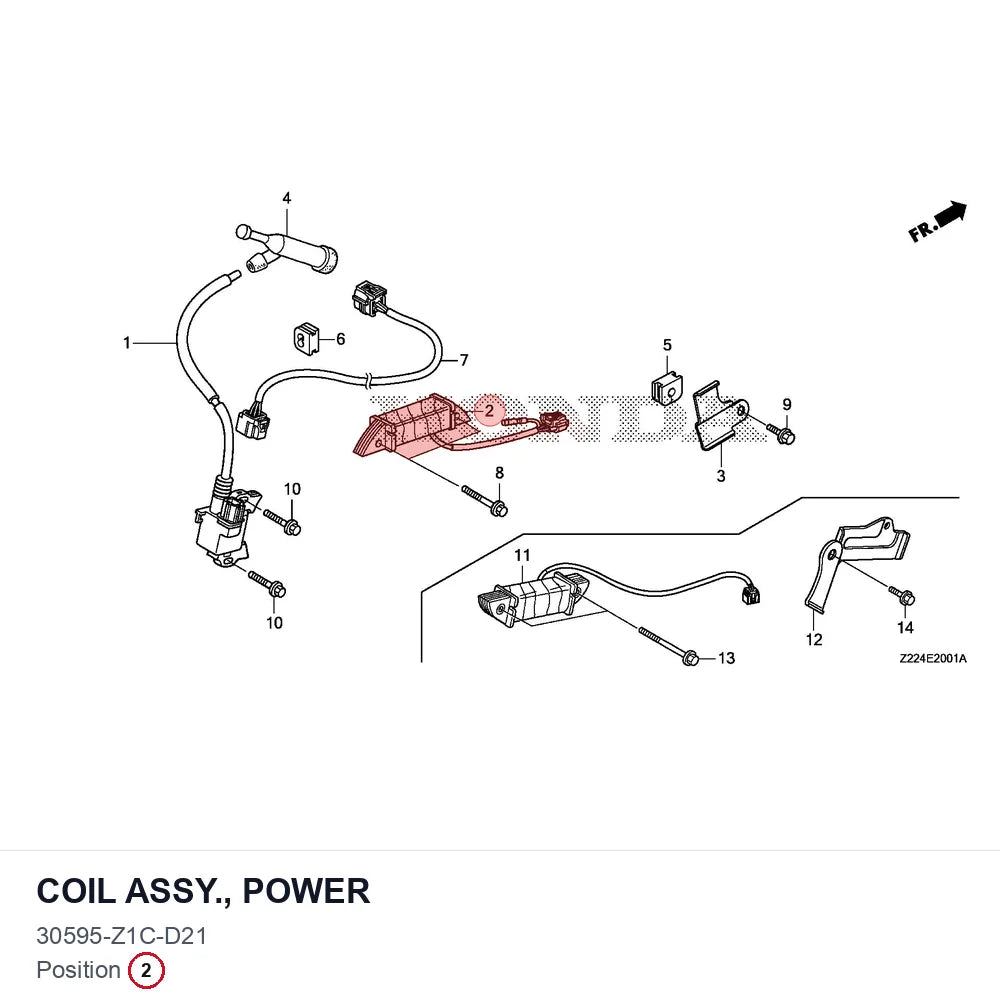 COIL ASSY., POWER