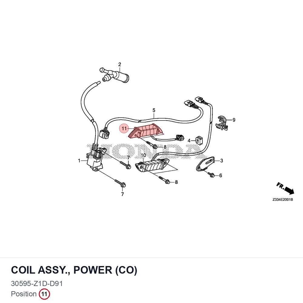 COIL ASSY., POWER (CO)