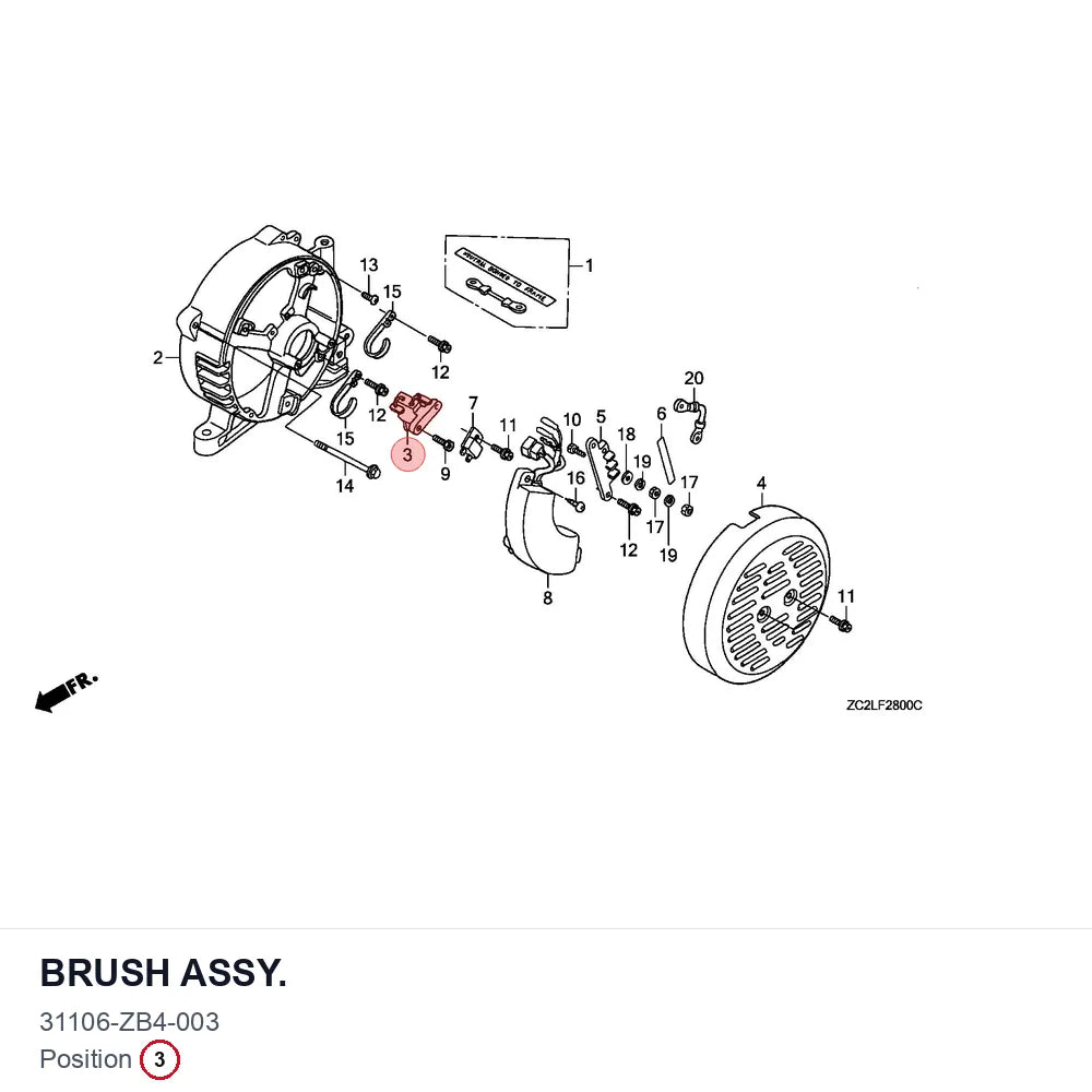 BRUSH ASSY.