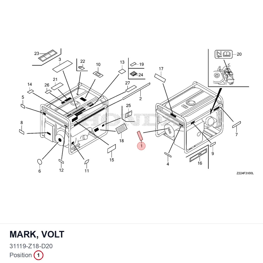 MARK, VOLT