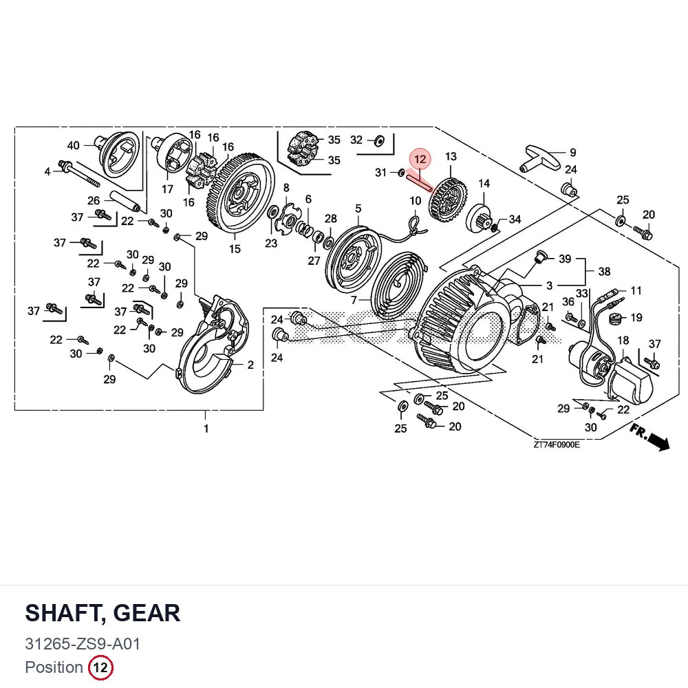 SHAFT, GEAR