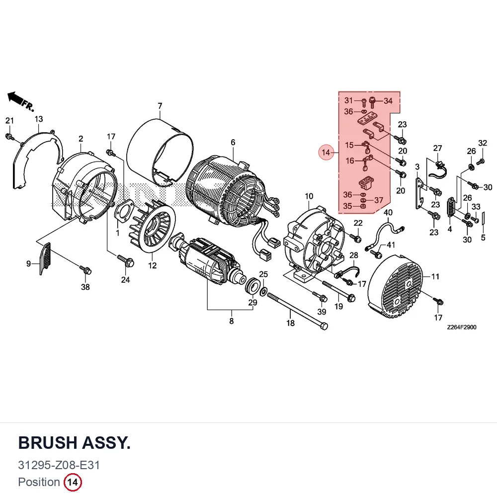 BRUSH ASSY.
