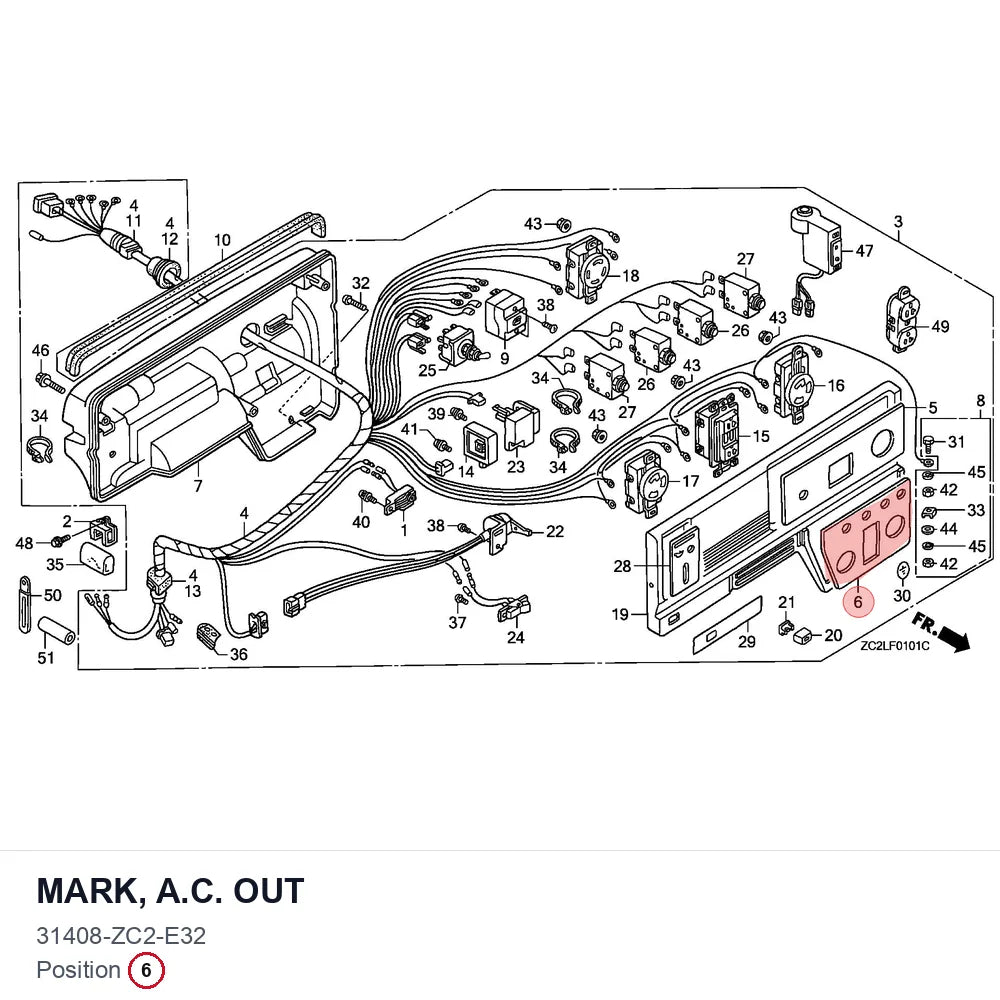 MARK, A.C. OUT