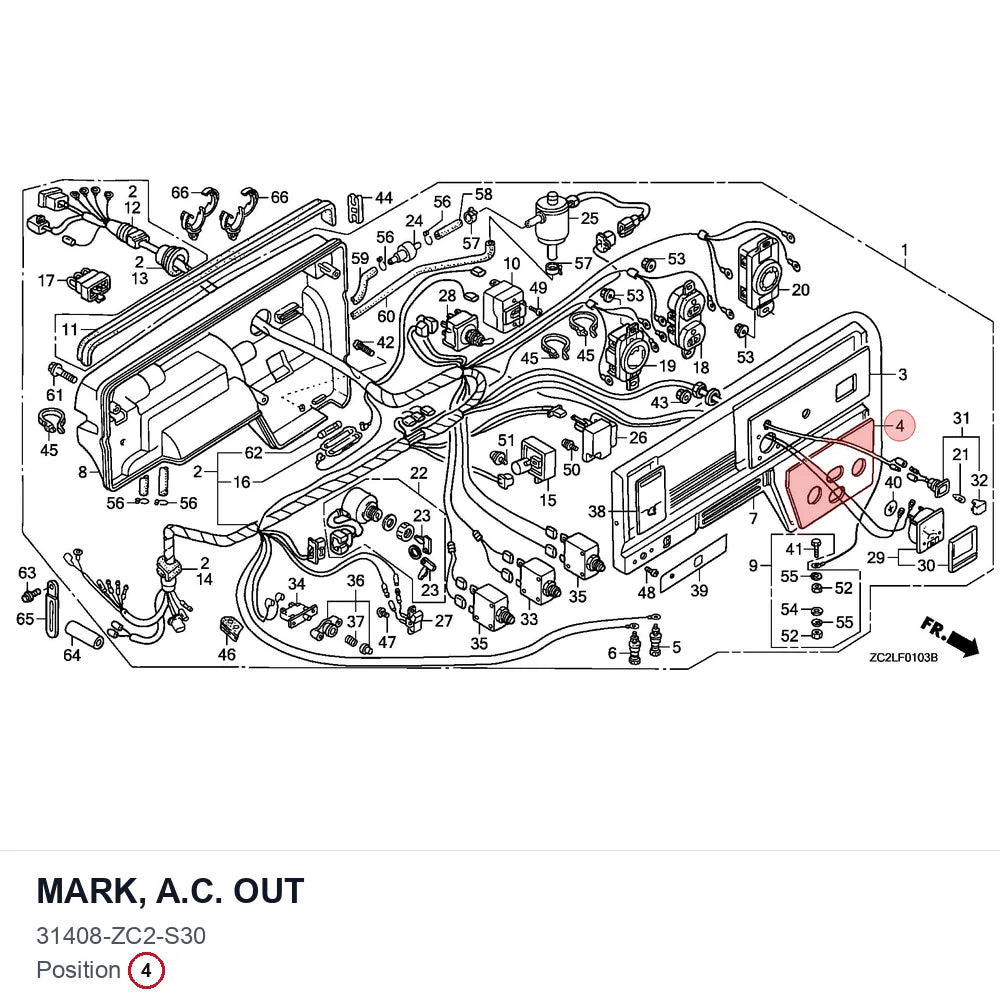 MARK, A.C. OUT