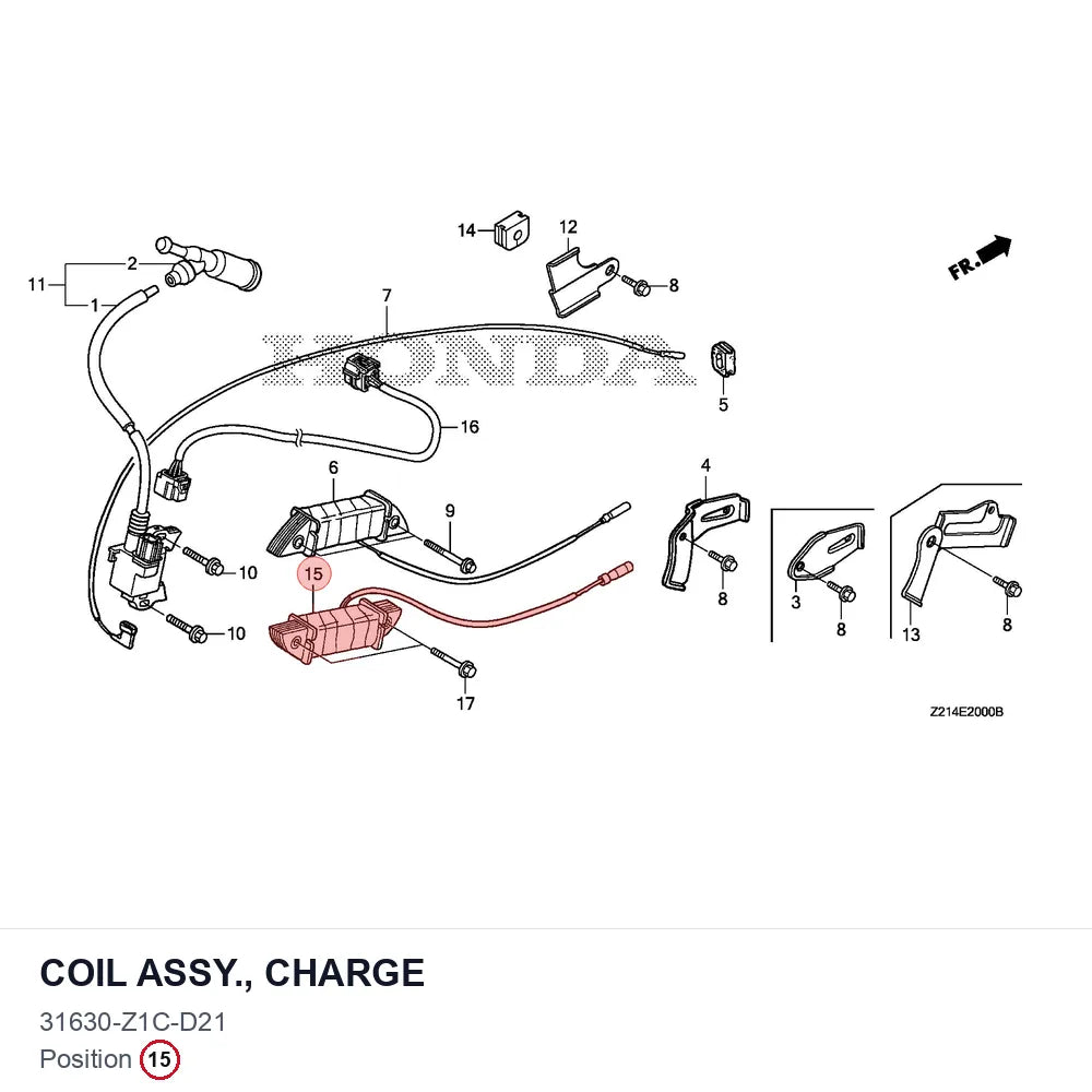 COIL ASSY., CHARGE