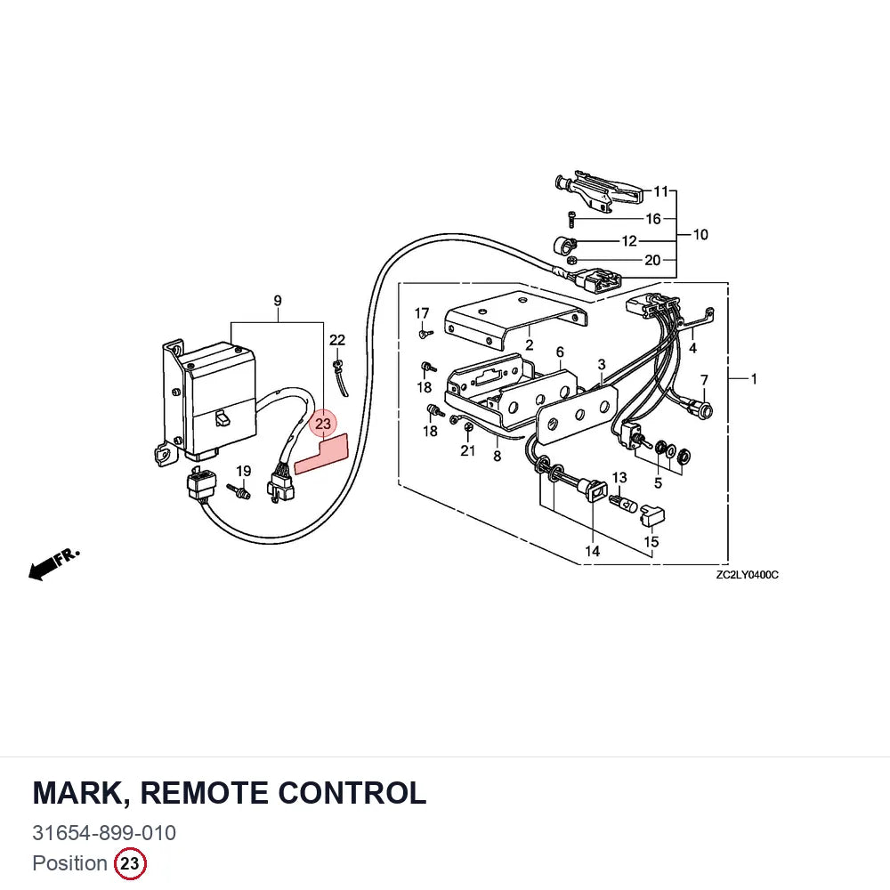 MARK, REMOTE CONTROL