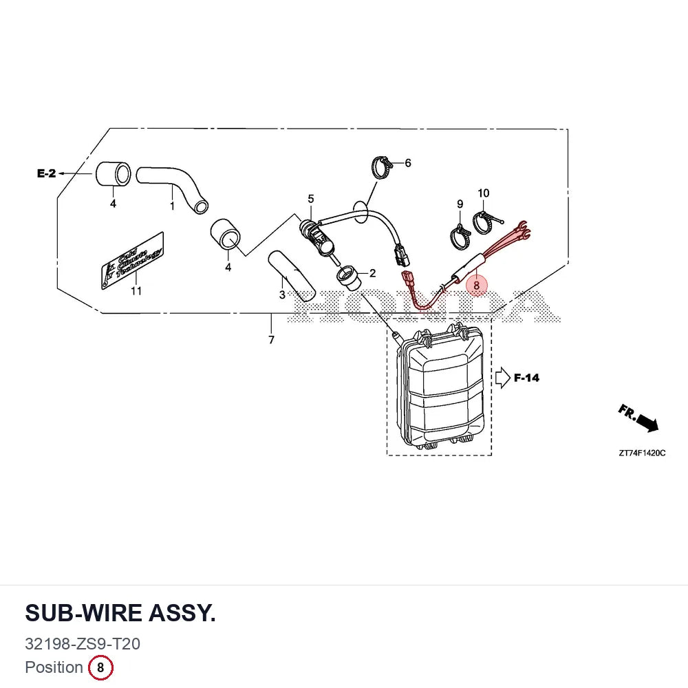 SUB-WIRE ASSY.