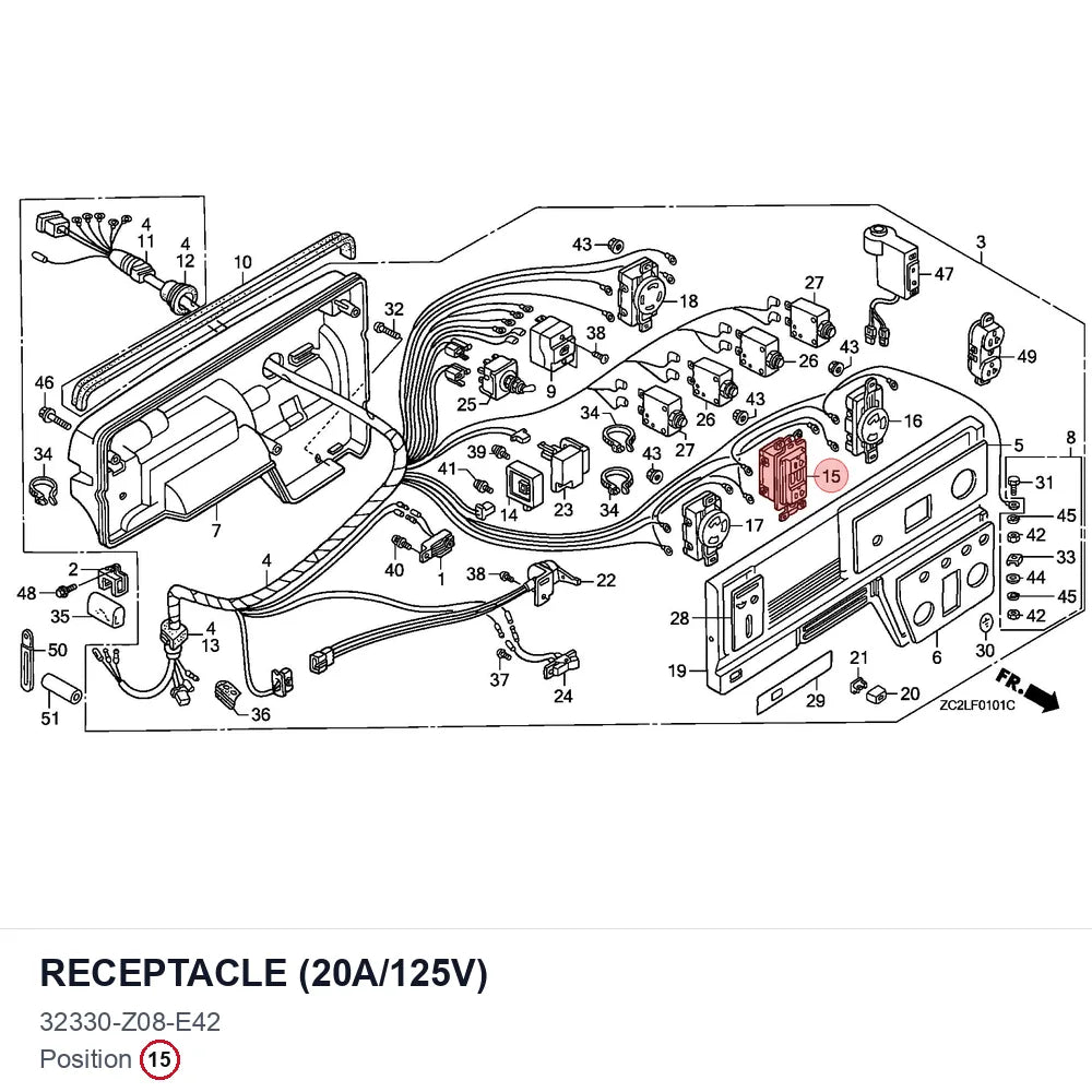 RECEPTACLE (20A/125V)