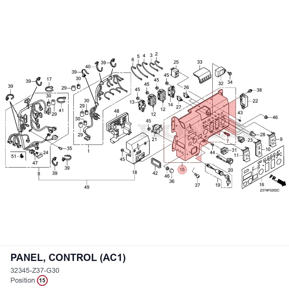 PANEL, CONTROL (AC1)