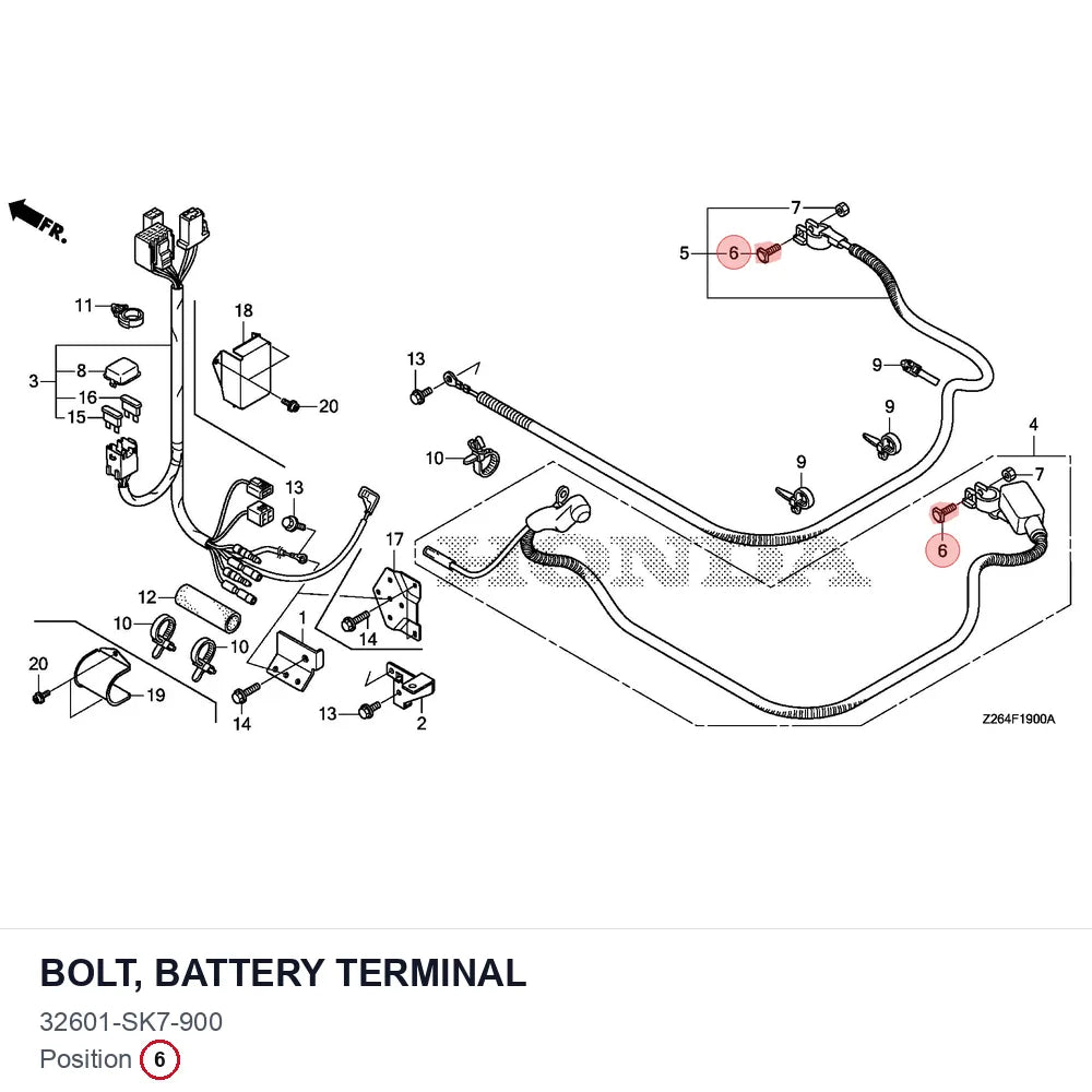 BOLT, BATTERY TERMINAL