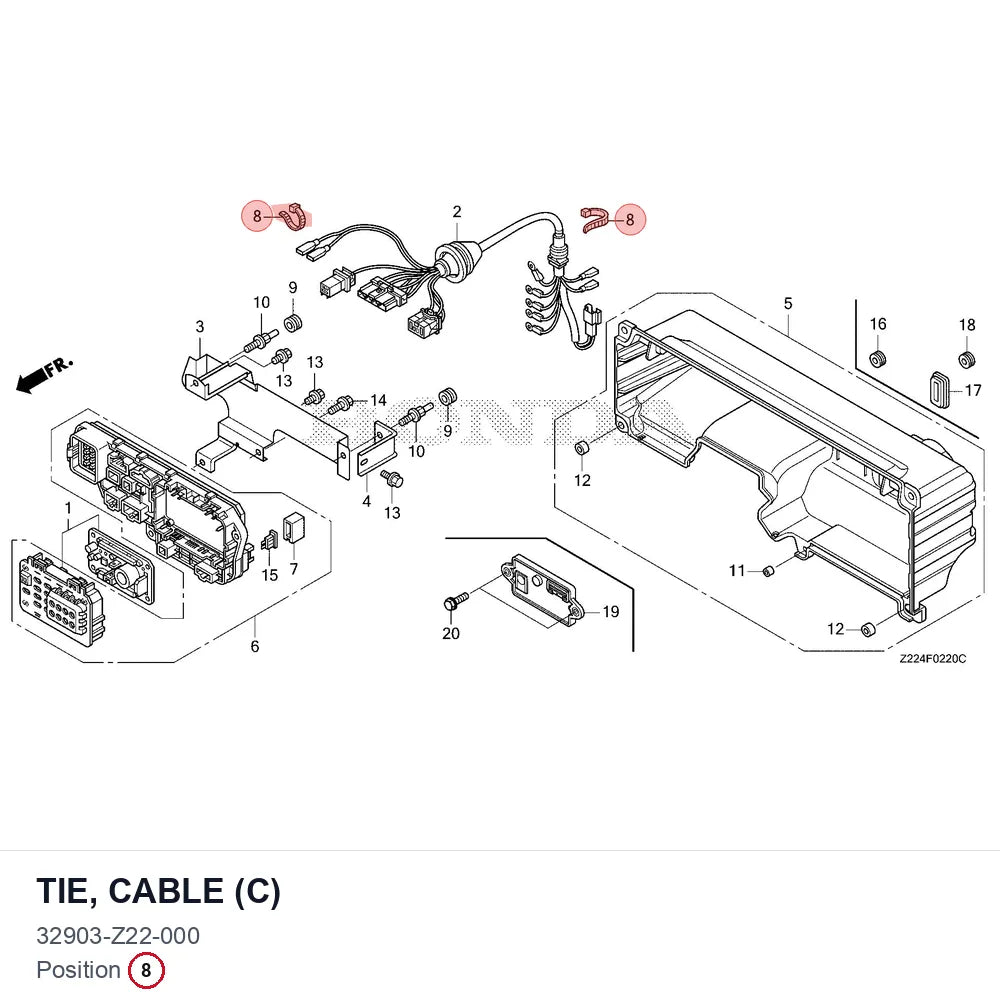 TIE, CABLE (C)